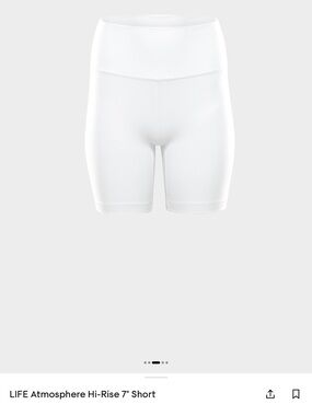 Aritzia Life Atmosphere 7 inch high rise bike shorts